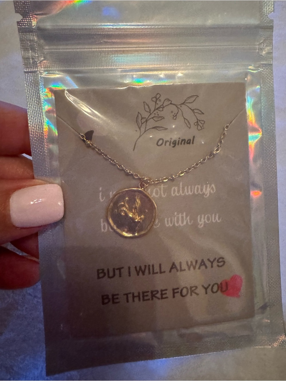 Capricorn Gold Disc Pendant Necklace - Gold